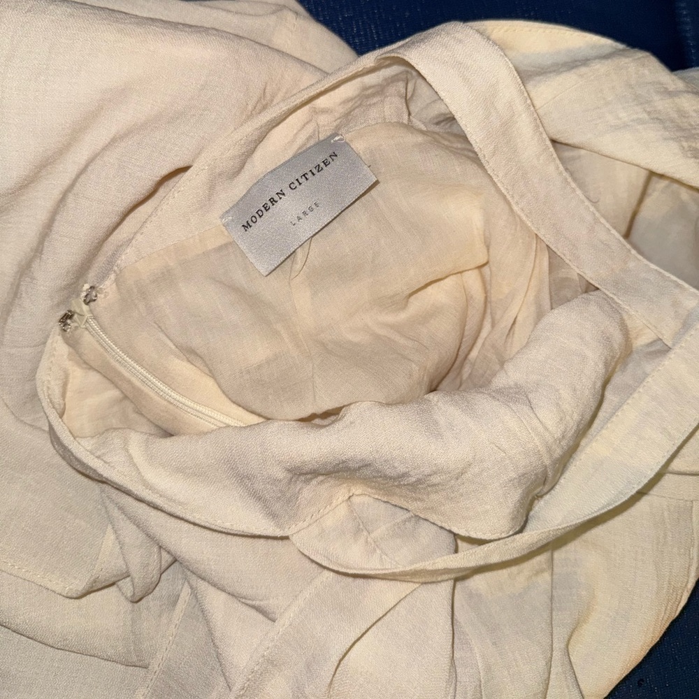 Modern Citizen Button Front With Pockets Midi Dre… - image 4